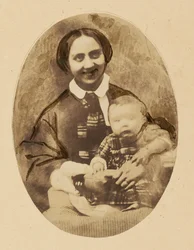 [Retrato de Marie Devéria com o seu filho]