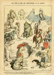 Ilustração de Achille Lemot (1846-1909) em Le Pelerin