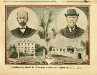 Ilustração de Achille Lemot (1846-1909) em Le Pelerin
