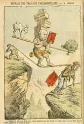 Ilustração de Achille Lemot (1846-1909) em Le Pelerin