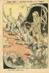 Ilustração de Achille Lemot (1846-1909) em Le Pelerin