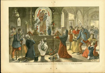 Ilustração de Achille Lemot (1846-1909) em Le Pelerin