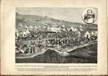 O campo Sindjil, por M. Uzès, Le Pèlerin