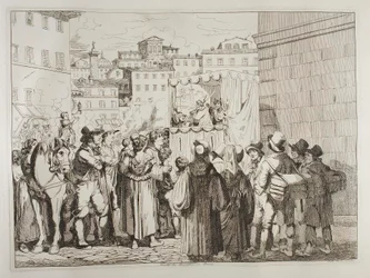 Espetáculo de marionetas em Roma