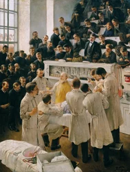 Sala de Conferências de Billroth no Hospital Geral de Viena