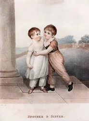 Irmão e irmã, finais do século XVIII a princípios do século XIX, 1913.