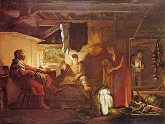 Júpiter e Mercúrio em Philemon e Baucis Júpiter e Mercúrio em Philemon e Baucis
