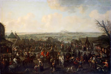 O cerco de uma cidade, 1660.