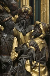 Adoração dos Magos, detalhe