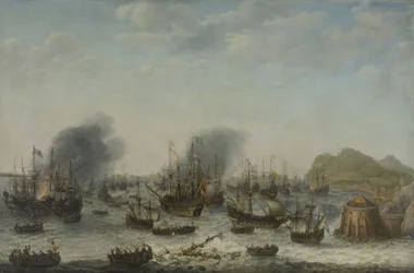 Batalha naval perto de Gibraltar em 25 de abril de 1607, 1639