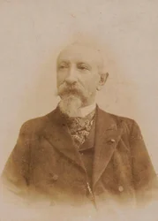 Retrato do compositor Adam Münchheimer 1830-1904, c. 1890.