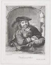 Retrato de Ferdinand Bol, 1803-08.