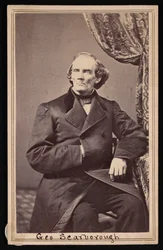 Retrato de George Scarborough, 1862-1863.