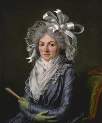 Retrato de Madame de Genlis 1746-1830, 1790
