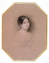 Retrato de Leopoldine Hugo (1824-43) (desenho)
