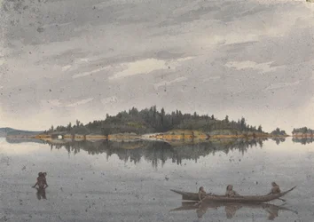 Deer Island, Beaver Harbour, Ilha de Vancouver, 15 de julho de 1851 [Canadá]