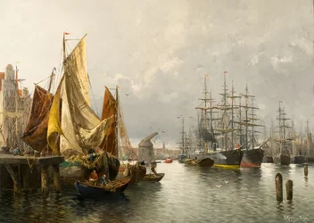 No porto de Le Harve