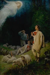 A Anunciação aos Pastores, 1880.