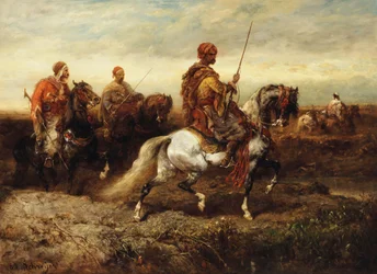 Cavaleiros árabes,