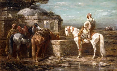 No poço, século XIX