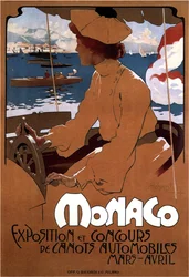 Mônaco: Exposição de Barcos a Motor, 1900