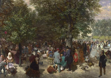 Tarde nos Jardins das Tulherias