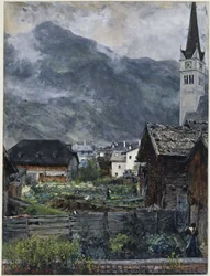 Vista da Villa Herrmann sobre o vale de Hofgastein