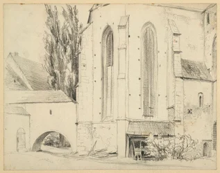 Igreja paroquial católica de São Martinho em Jauer, vista do nordeste