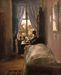 Quarto do artista na Ritterstraße
