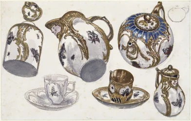 Serviço de mesa da época de Frederico II