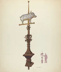 Cata-vento Finial, c. 1941.