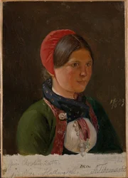 Rapariga de Hallingdal