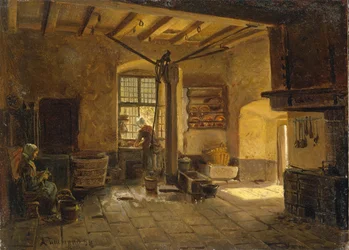Interior de cozinha