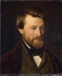 Retrato de Emil Tidemand, irmão do artista