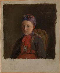 Retrato de Ingeborg Anderdatter Gulsvig