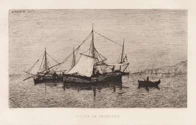 Barco de transporte costeiro Italian Coast ..., 1874.