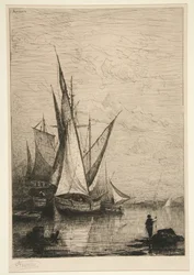 O porto de Génova