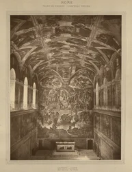 Roma - Palácio do Vaticano, Capela Sistina - Miguel Ângelo
