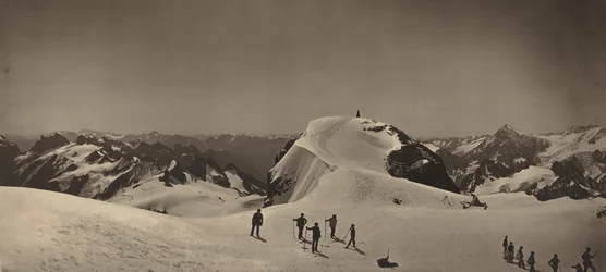 Cimeira de Mont Titlis, Suíça, 1866.