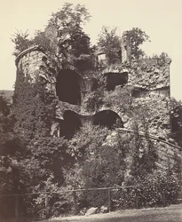 A Torre Explodida, Castelo de Heidelberg, c. 1865.