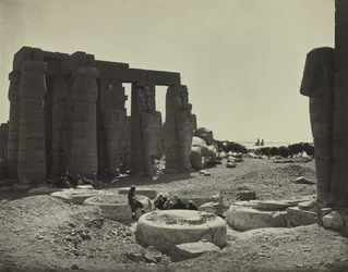 O Ramesseum, Tebas