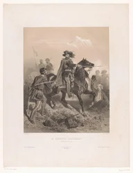 General Giuseppe Garibaldi como comandante na Batalha de Varese Le General Garibaldi (título no objeto)