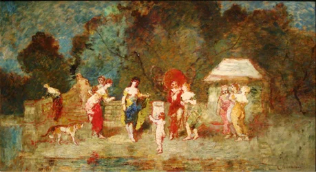 Cena em um parque II, c.1870