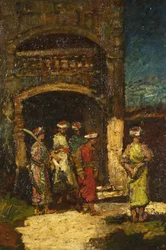The Executioner, c.1860-80 (óleo no painel)