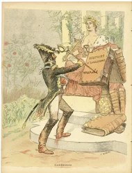 Ilustração de Adolphe dit Willette (1857-1926) em Le Rire, no. 264