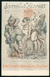 Cartão Postal, Satirical em Cores