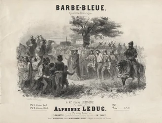 Alphonse Leduc - Barba Azul, quadrilha histórica