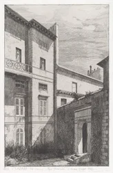 Rue St. Lazare 56, Casa de Paul Delaroche e Horace Vernet
