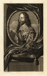Retrato do Rei Carlos I de Inglaterra