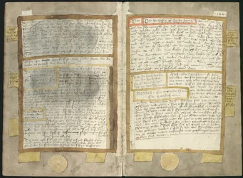 Visboeck de Adriaen Coenen - KB 78 E 54 - fólios 150v (esquerda) e 151r (direita)